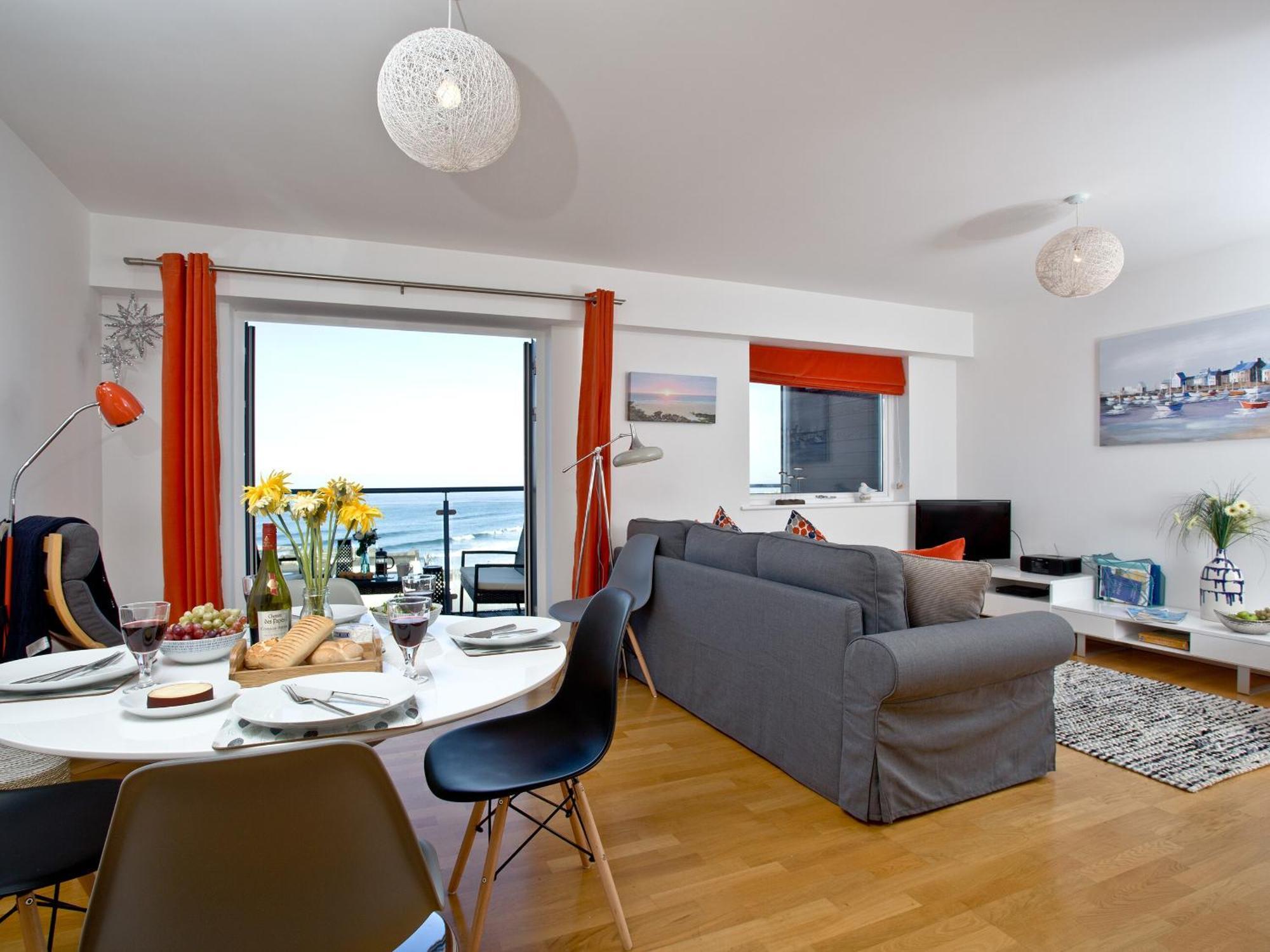 42 Ocean 1 Appartement Crantock Buitenkant foto